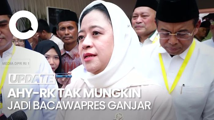 Puan Pastikan Opsi AHY-RK Jadi Cawapres Ganjar Sudah Tak Mungkin