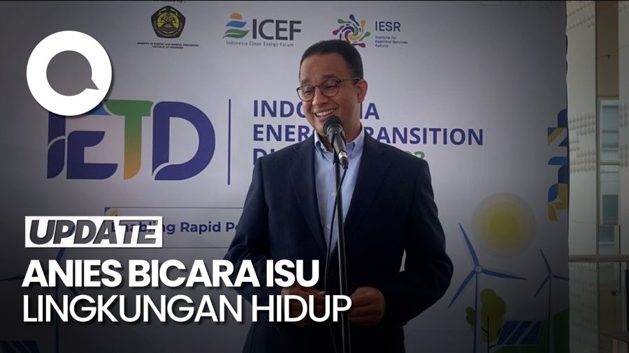 Anies Bicara Lima Pilar Pembangunan Ramah Lingkungan