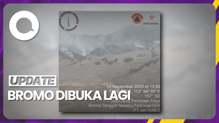 Besok Bromo Dibuka Kembali Usai Kebakaran gegara Flare