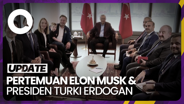 Poin yang Dibahas Elon Musk dan Presiden Erdogan di New York