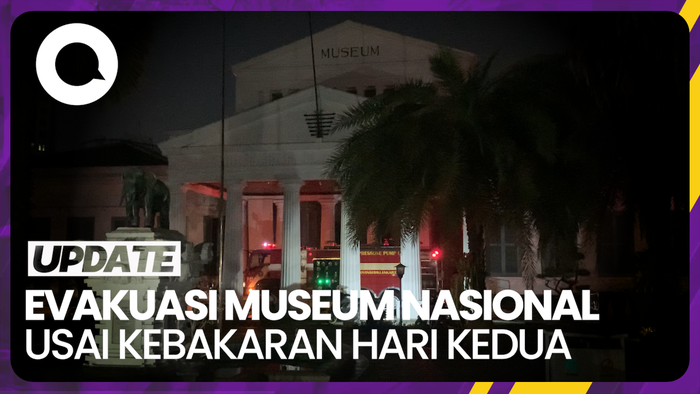 Progres Evakuasi Benda Bersejarah Usai Museum Nasional Kebakaran