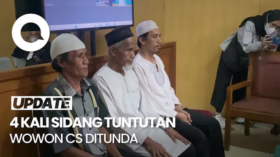 Sidang Tuntutan Wowon Cs Ditunda Lagi, Hakim: Kalau Berlarut Kami Ambil Sikap!