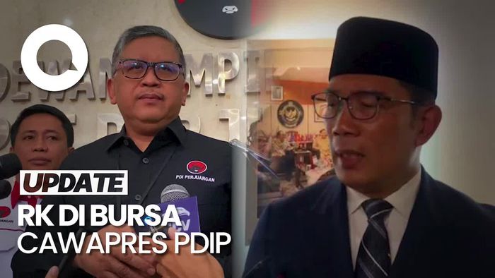 RK Dicoret dari Bursa Cawapres Ganjar, Hasto: Menghormati Etika Politik