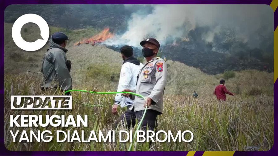 Imbas Kebakaran, Bromo Alami Kerugian PNBP Hingga 40%