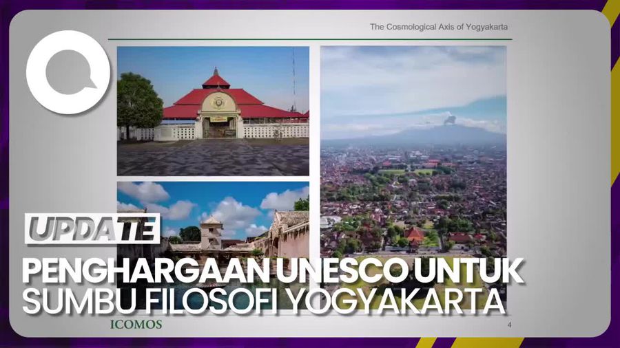 Bangga! Sumbu Filosofi Yogyakarta Jadi Warisan Budaya Dunia