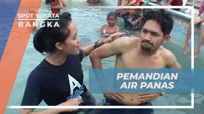 Menikmati Berendam di Kolam Air Panas yang Menyehatkan, Bangka