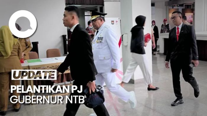 Lalu Gita Ariadi Resmi Dilantik Mendagri Tito Jadi Pj Gubernur NTB