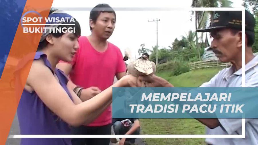 Belajar Tradisi Pacu Itik Bersama Ahlinya, Bukittinggi