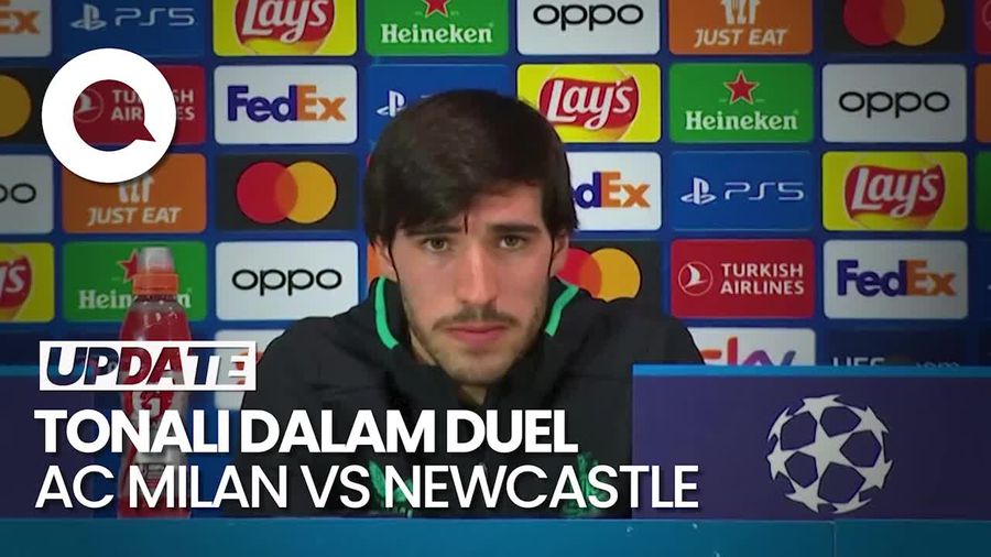 Tonali Kembali ke Milan Sebagai Lawan
