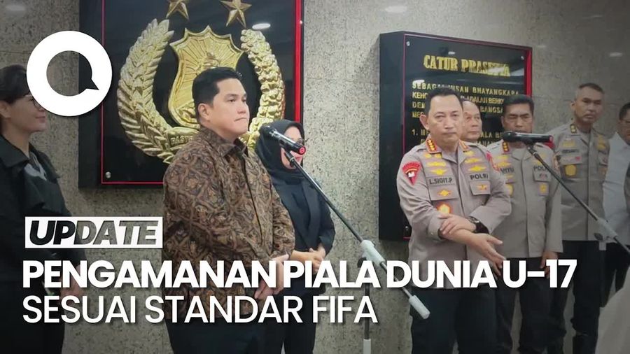  Kapolri Pastikan Pengamanan Piala Dunia U-17 Sesuai Standar FIFA