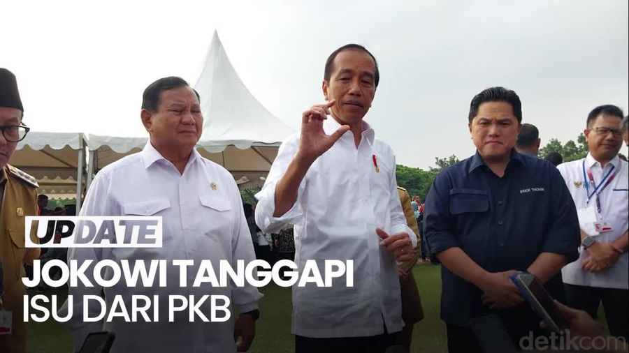 Jokowi Soal Isu Minta PKB Dukung Prabowo-Erick: Bukan Urusan Presiden