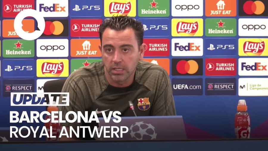 Barcelona Vs Antwerp: Reuni Xavi dengan Van Bommel