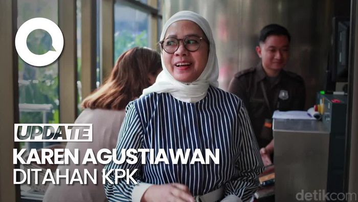 Mantan Dirut Pertamina Karen Agustiawan Ditahan KPK