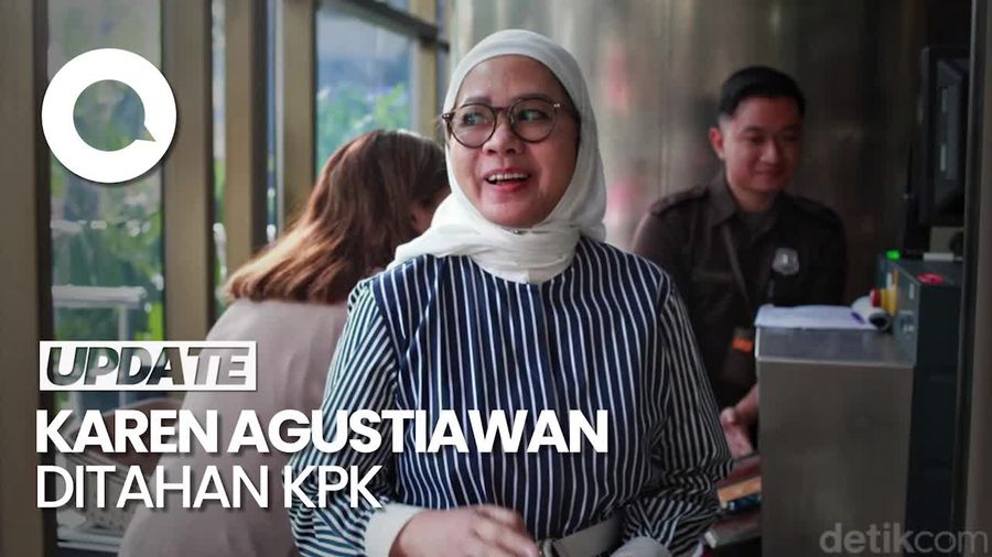 Mantan Dirut Pertamina Karen Agustiawan Ditahan KPK