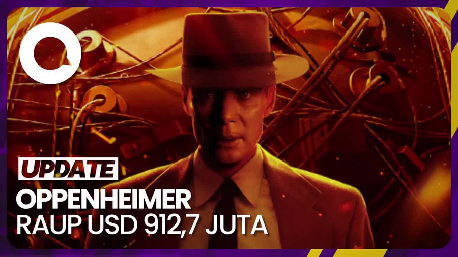 Raup USD 912,7 Juta, Oppenheimer Jadi Film Biopik Terlaris di Dunia
