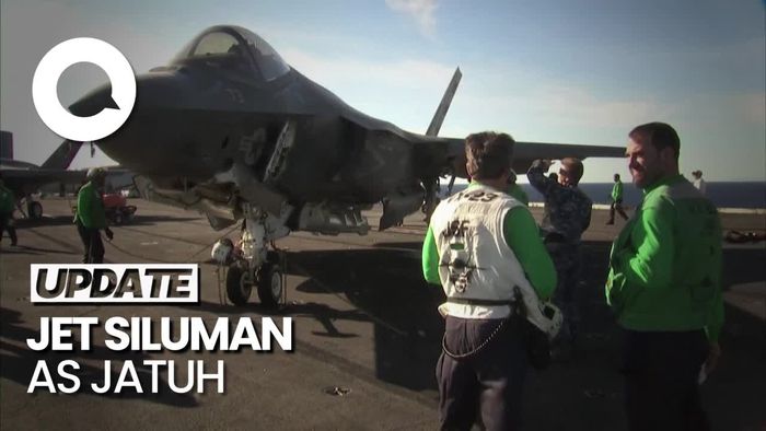 Ini Lokasi Jatuhnya Jet Tempur Siluman F-35 AS yang Sempat Hilang