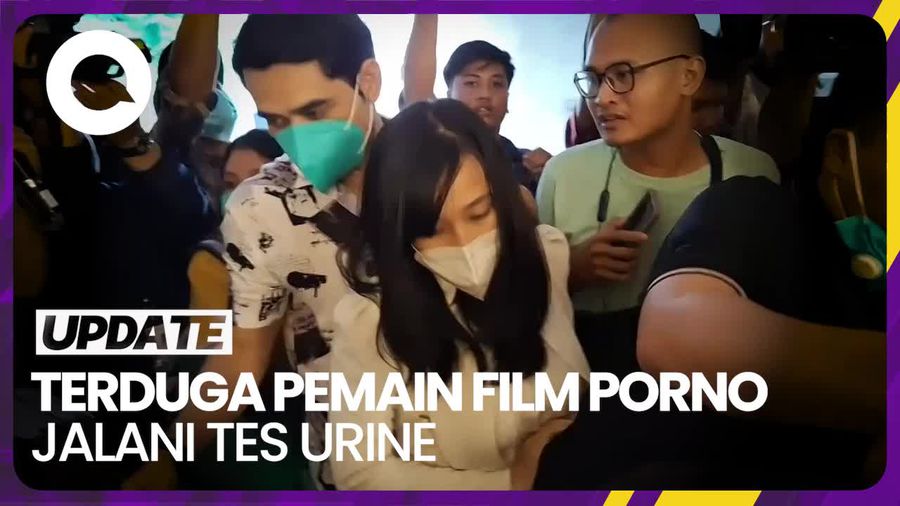 Selain Diperiksa, CN Terduga Pemain Film Porno Jalani Tes Urine