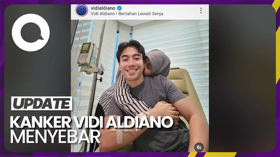 Curhat Vidi Aldiano soal Kankernya yang Menyebar