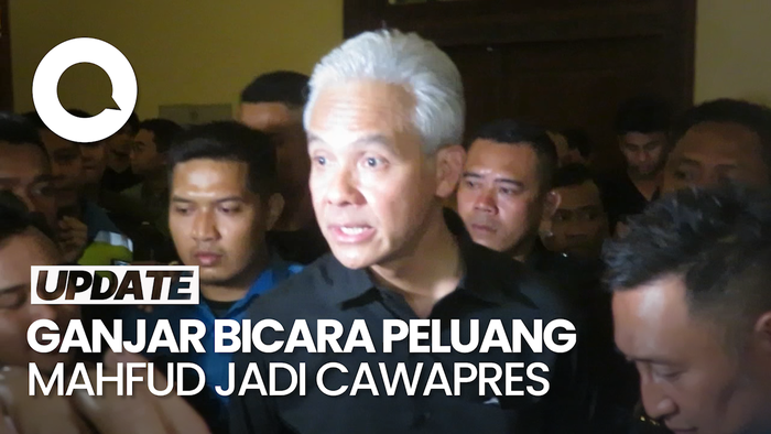 Ganjar soal Peluang Mahfud Jadi Cawapres: Semua Berkomunikasi