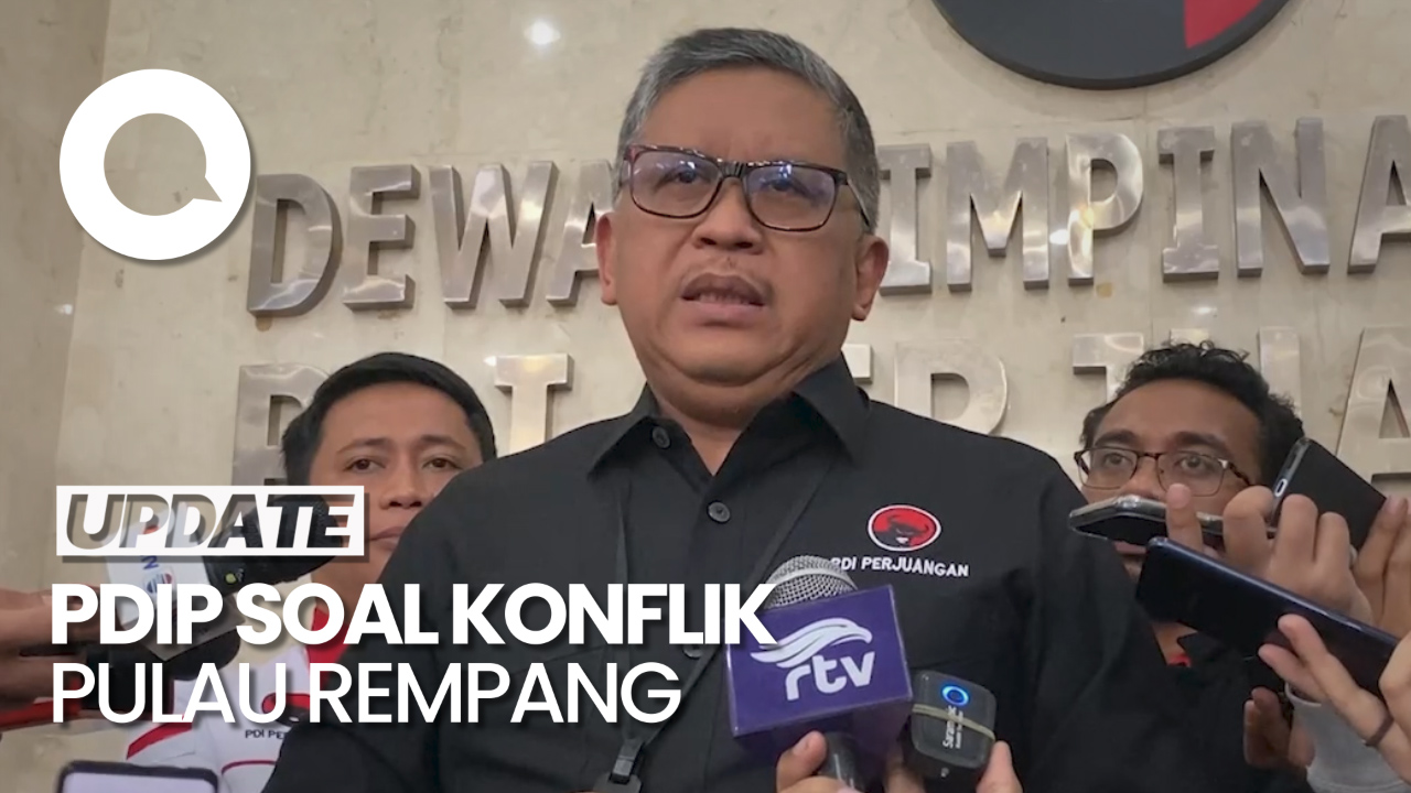 Pdip Soal Konflik Pulau Rempang Rakyat Tak Boleh Dikorbankan