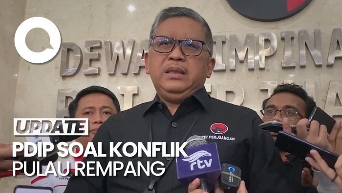 PDIP soal Konflik Pulau Rempang: Rakyat Tak Boleh Dikorbankan