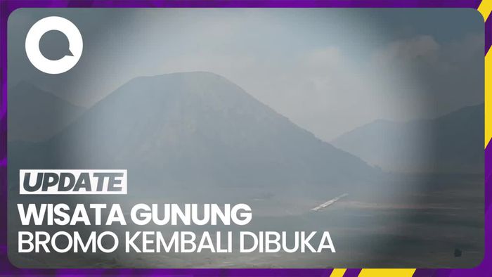 Hari Pertama Wisata Gunung Bromo Dibuka Usai Kebakaran