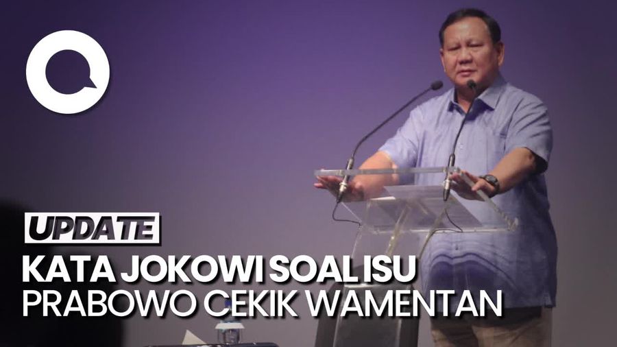 Jokowi Respons Isu Liar Prabowo Tampar-Cekik Wamentan