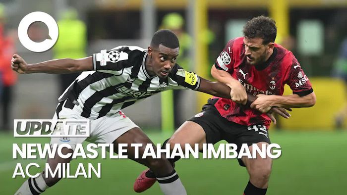 Liga Champions: AC Milan Vs Newcastle Berakhir Imbang Tanpa Gol