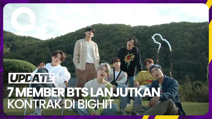 Semua Member BTS Perpanjang Kontrak, RM Kirim Pesan ke ARMY