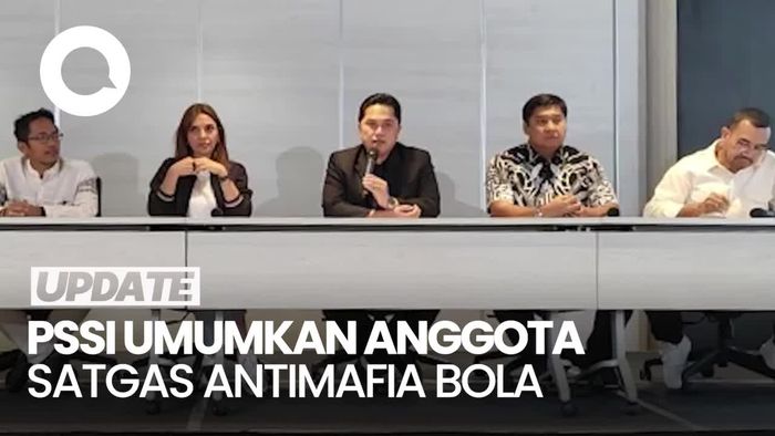 PSSI Umumkan Anggota Satgas Antimafia Bola, Ada Najwa-Maruarar