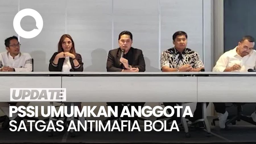 PSSI Umumkan Anggota Satgas Antimafia Bola, Ada Najwa-Maruarar