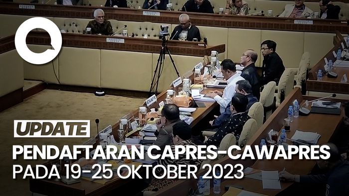 DPR-Pemerintah Sepakat Pendaftaran Capres-cawapres 19-25 Oktober 2023