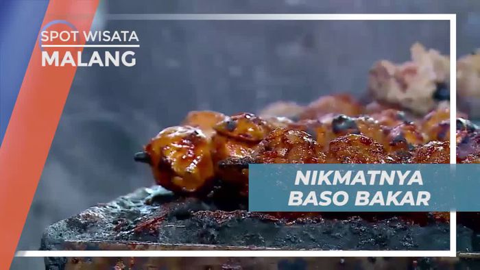 Harum dan Pedas, Ciri Khas Bakso Bakar Pak Man Kota Malang