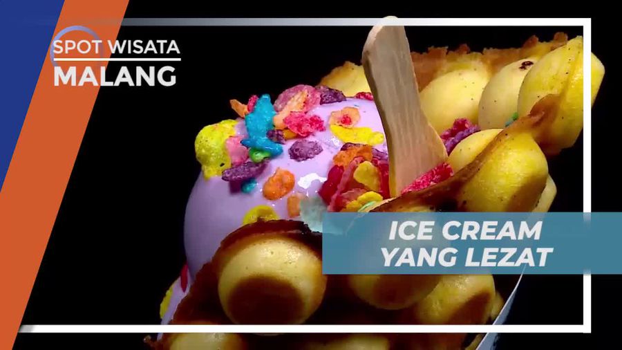 Kesegaran Aneka Ice Cream Lembut dan Tidak Mudah Meleleh, Kota Malang
