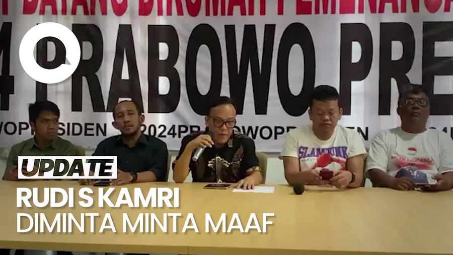 Relawan Ingin Rudi S Kamri Minta Maaf Langsung Buntut Sebar Hoax Prabowo