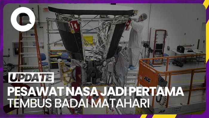 Pesawat Antariksa Parker Solar Probe Selamat Menembus Badai Matahari