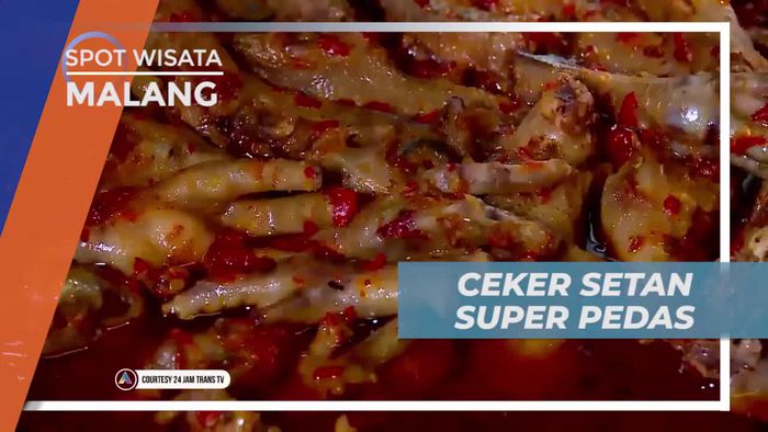 Mencicipi Sensasi Super Pedas Ceker Setan Kota Malang
