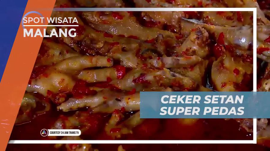 Mencicipi Sensasi Super Pedas Ceker Setan Kota Malang