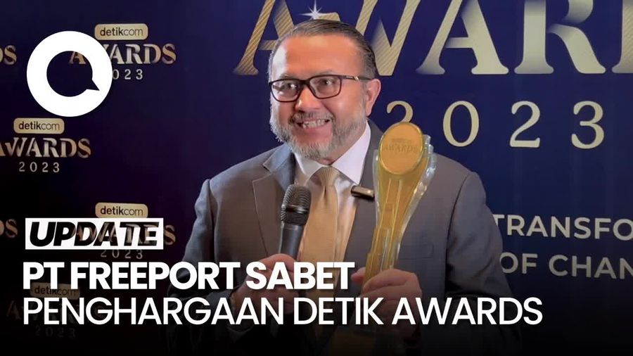 PT Freeport Sabet Penghargaan Tambang Terintegrasi Hulu Ke Hilir