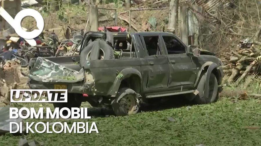 Ledakan Bom Mobil di Kantor Polisi Kolombia, 2 Orang Tewas