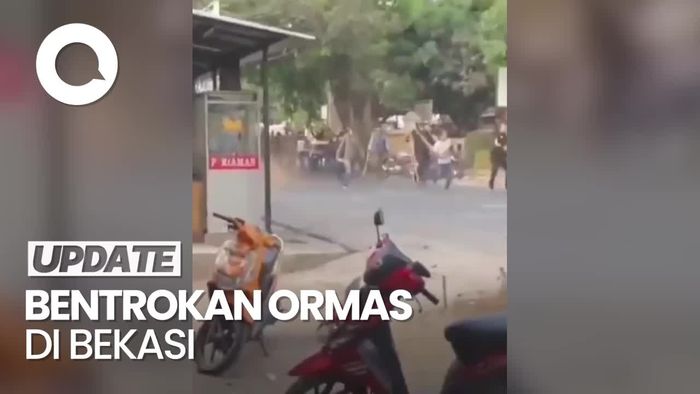 Dua Ormas Bentrok di Bekasi Gegara Penarikan Mobil