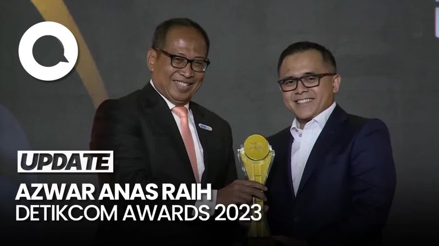 Menpan RB Azwar Anas Tokoh Inisiator Birokrasi Berdampak detikcom Awards