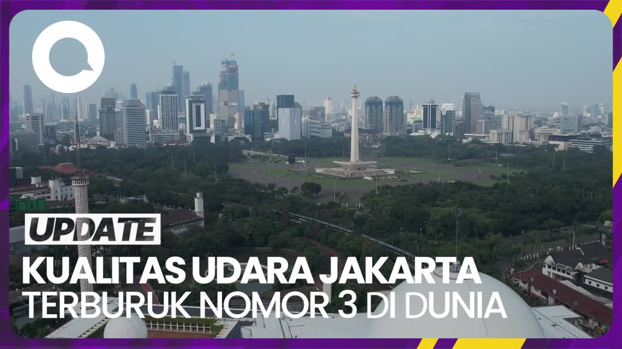 Sempat Membaik, Kini Kualitas Udara Jakarta Kembali Memburuk