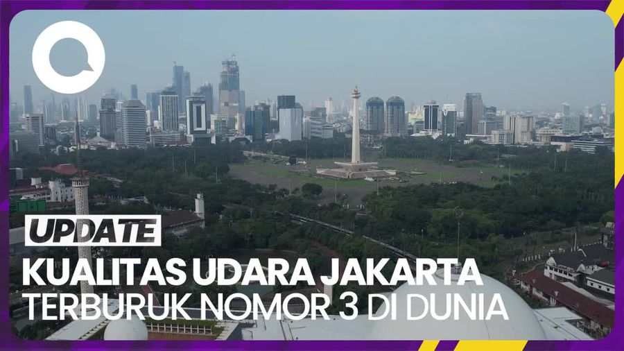 Sempat Membaik, Kini Kualitas Udara Jakarta Kembali Memburuk
