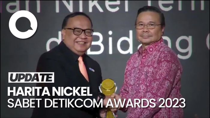 Harita Nickel Raih Penghargaan Perusahaan Nikel Terintegrasi Unggul di Bidang CSR