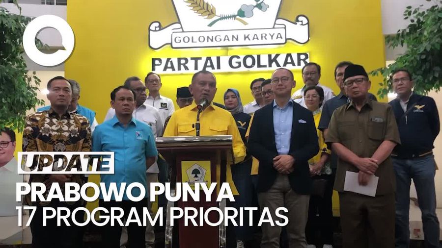 Hasil Rapat Sekjen Koalisi Prabowo: Ada 17 Program Prioritas-45 Pakar