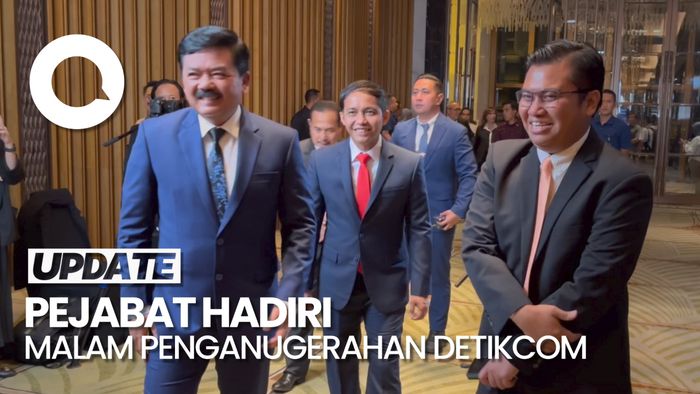 Menteri ATR/BPN, Mehhub Hingga Wakil Ketua MPR Hadiri detikcom Awards 