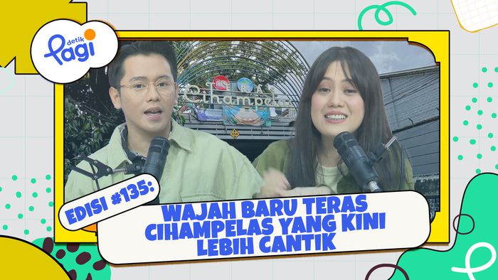 Wajah Baru Teras Cihampelas yang Kini Lebih Cantik