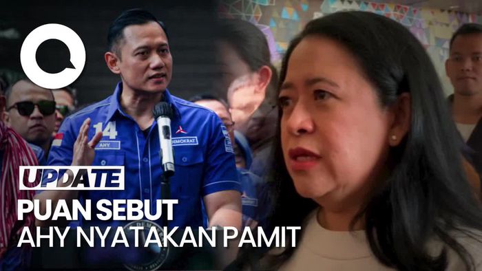 AHY Pamitan ke Puan usai Nyatakan Dukung Prabowo