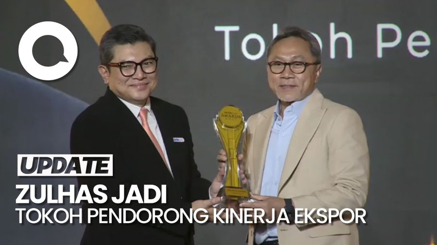 detikcom Anugerahi Zulhas Sebagai Tokoh Pendorong Kinerja Ekspor